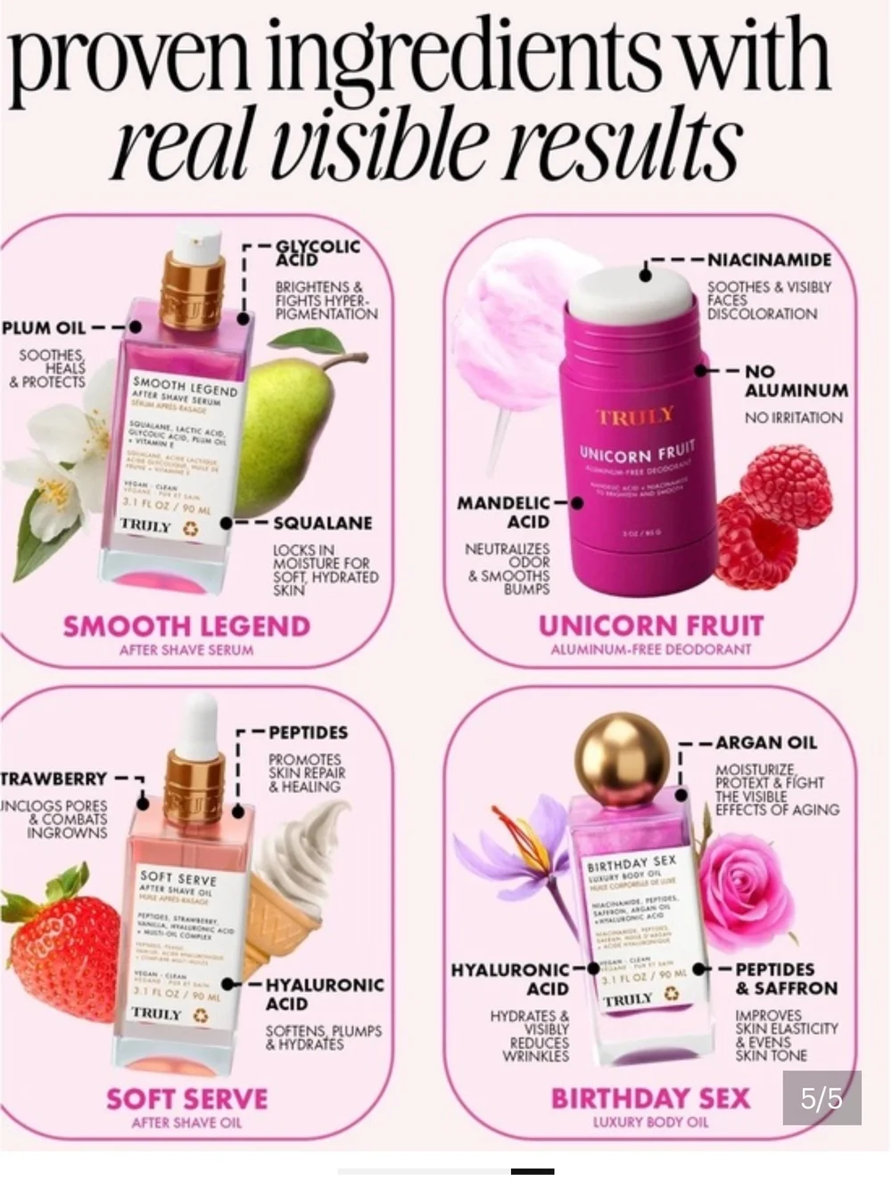 TRULY The Viral Edit Vol 1 Gift Set NIB 4 Full Size Products